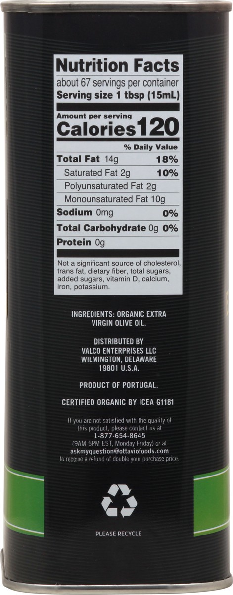 slide 10 of 14, Ottavio Extra Virgin Cold Pressed Organic Olive Oil 34 fl oz, 34 fl oz