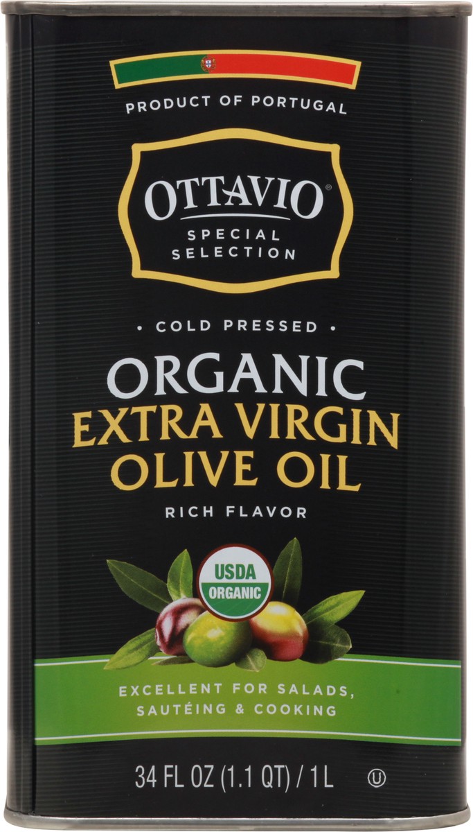 slide 14 of 14, Ottavio Extra Virgin Cold Pressed Organic Olive Oil 34 fl oz, 34 fl oz