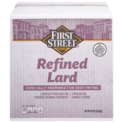 First Street Refined Lard Cube