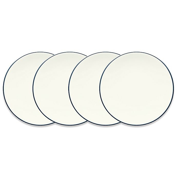 slide 1 of 1, Noritake Colorwave Mini Plates - Blue, 4 ct