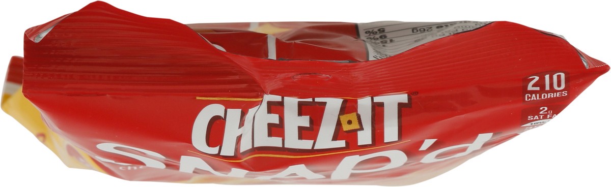 slide 8 of 14, Cheez-It Snap'd Cheese Cracker Chips, Thin Crisps, Lunch Snacks, Double Cheese, 1.5oz Pouch, 1 Pouch, 1.5 oz