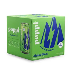 Poppi Alpine Blast 4pk