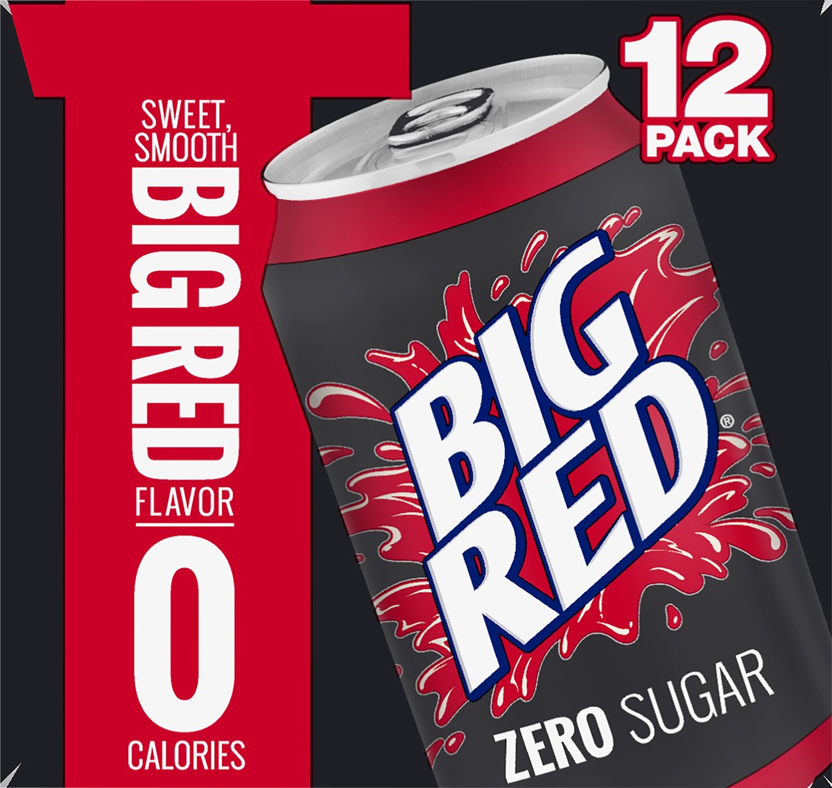 slide 5 of 7, Big Red Zero, 12 ct; 12 fl oz