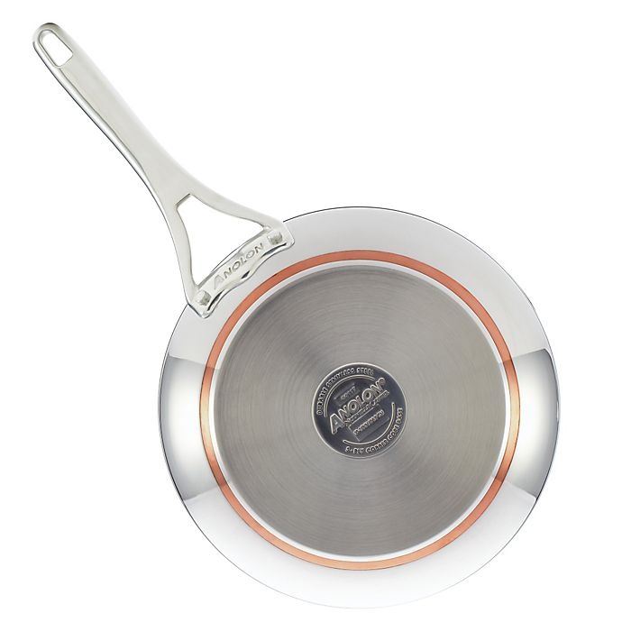 slide 2 of 5, Anolon Nouvelle Copper Stainless Steel Cookware Set, 11 ct