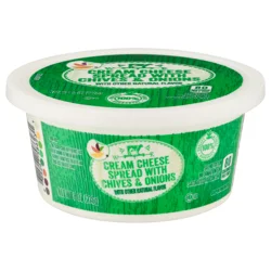 Giant Cream Cheese Spread with Chives & Onions