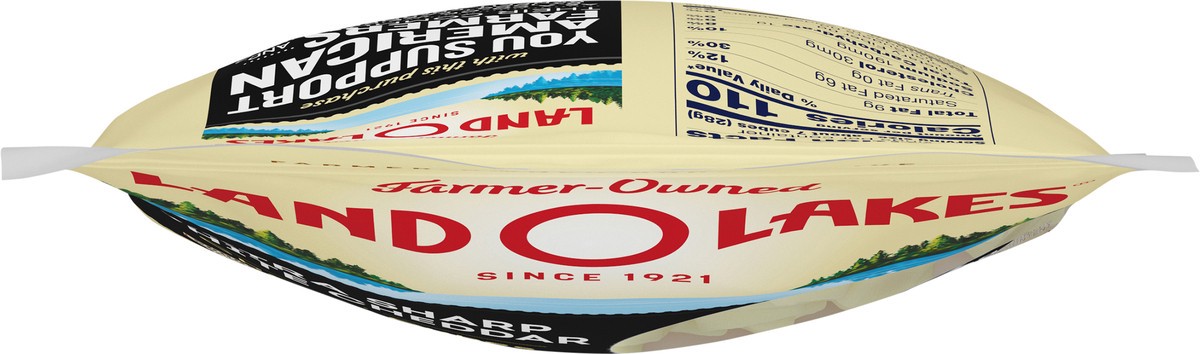slide 10 of 11, Land O'Lakes Extra Sharp White Cheddar Cheese Cubes, 8 oz