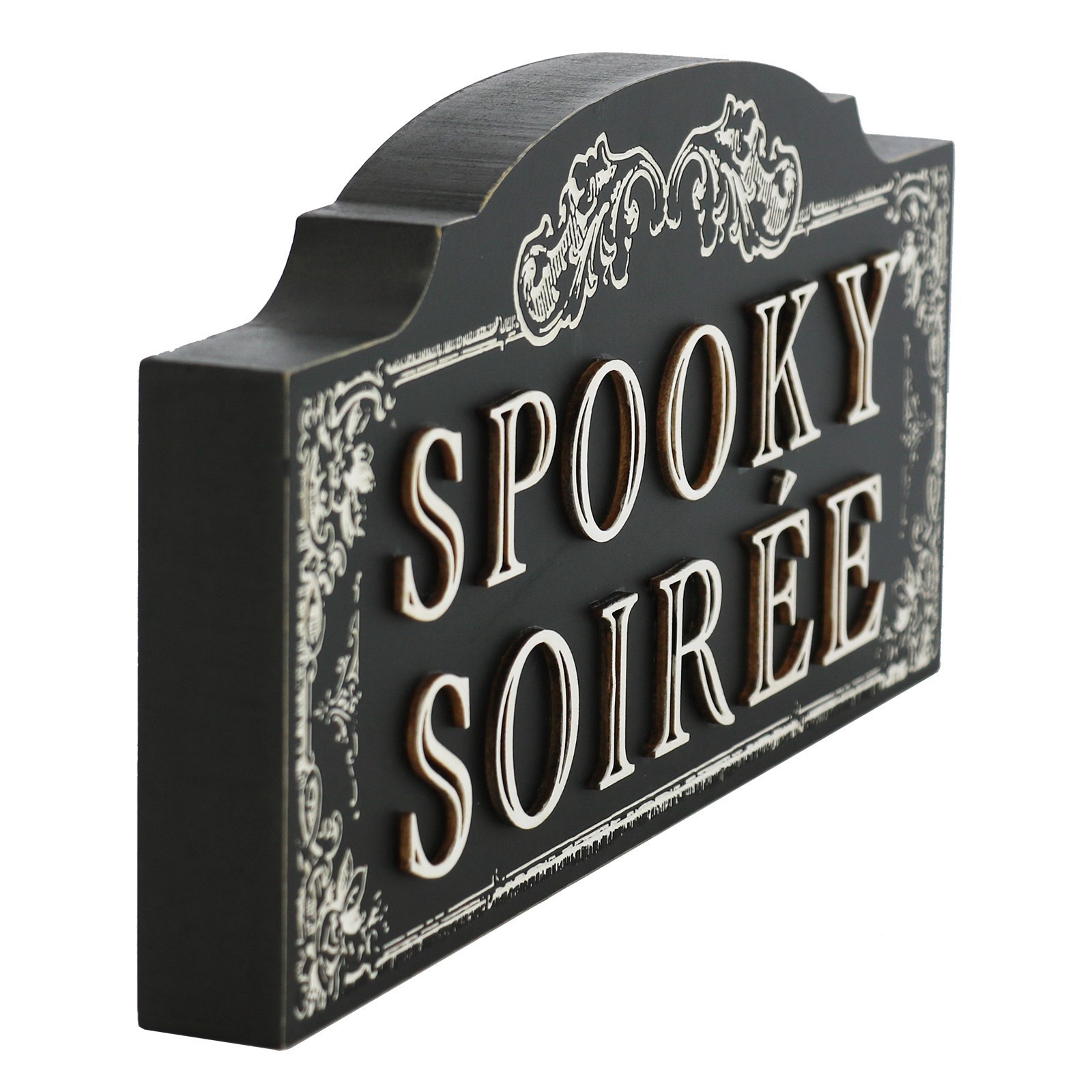 slide 2 of 4, 11" Spooky Soiree Block Tabletop Decor By Ashland, 11 in