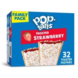 Pop-Tarts Toaster Pastries, Frosted Strawberry, 54.1 oz, 16 Count