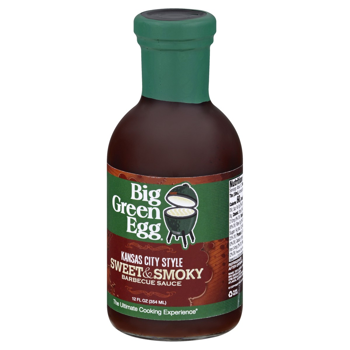 slide 3 of 9, Big Green Egg Kansas City Style BBQ Sauce, 12 oz