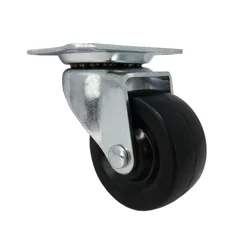 SuperSliders 2'' Polyurethane Swivel Caster Capacity, Black