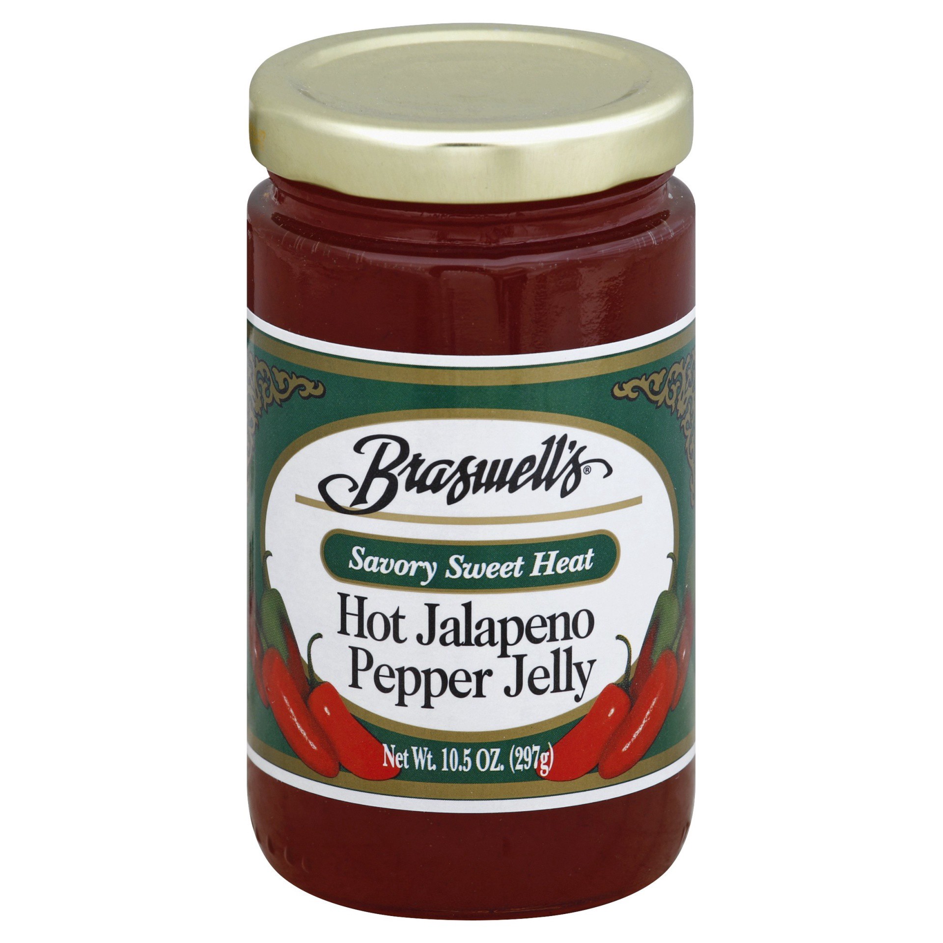 slide 1 of 4, Braswell's Hot Jalapeno Pepper Jelly, 10.5 oz