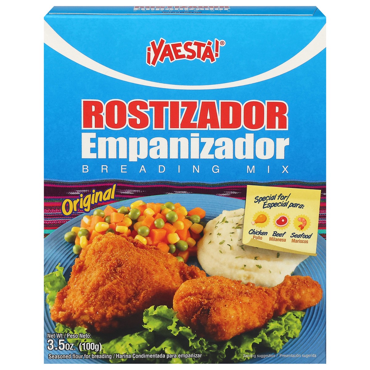 slide 1 of 4, Ya Esta Rostizador Empanizador Original Breading Mix - 3.5 oz, 3.5 oz
