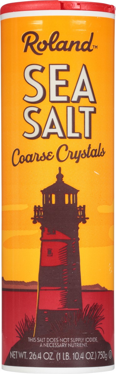 slide 9 of 11, Roland Coarse Sea Salt Crystals, 26.5 oz