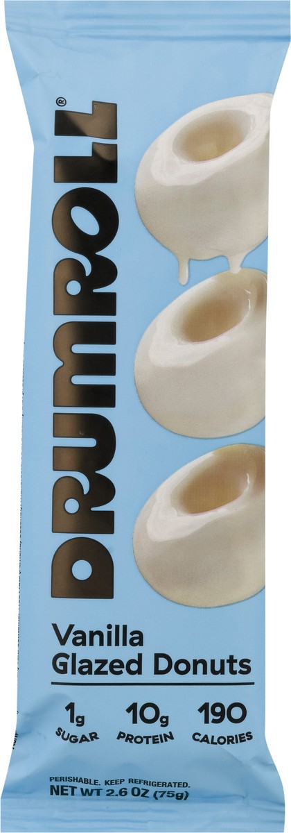 slide 3 of 9, Drumroll Vanilla Glazed Donuts 2.6 oz, 2.6 oz