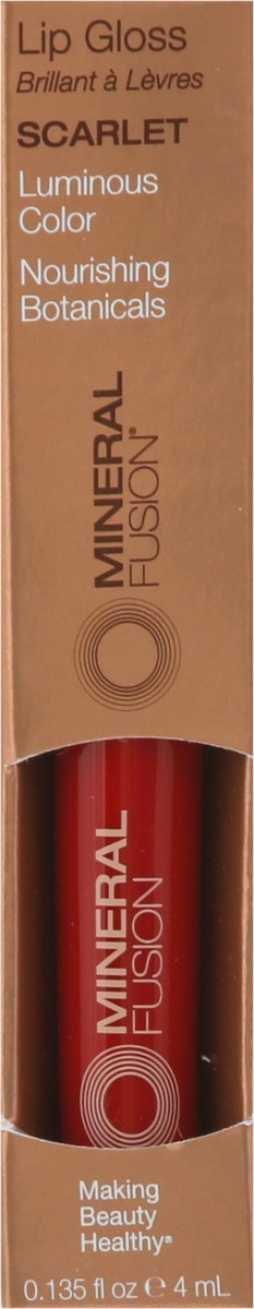 slide 6 of 9, Mineral Fusion Scarlet Lip Gloss 0.135 fl oz, 0.14 fl oz