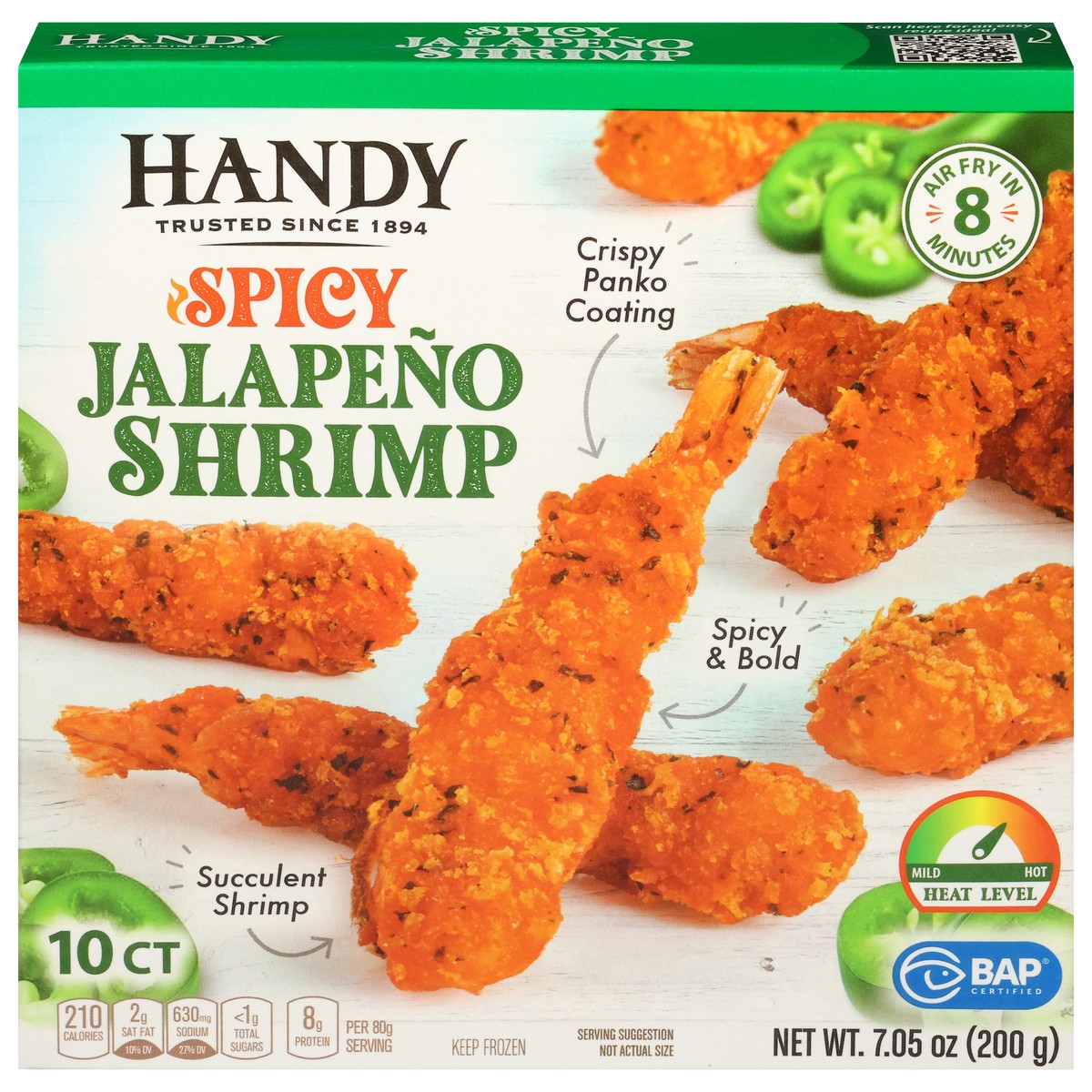slide 2 of 4, Handy Spicy Jalapeno Shrimp 10 Each, 10 ct