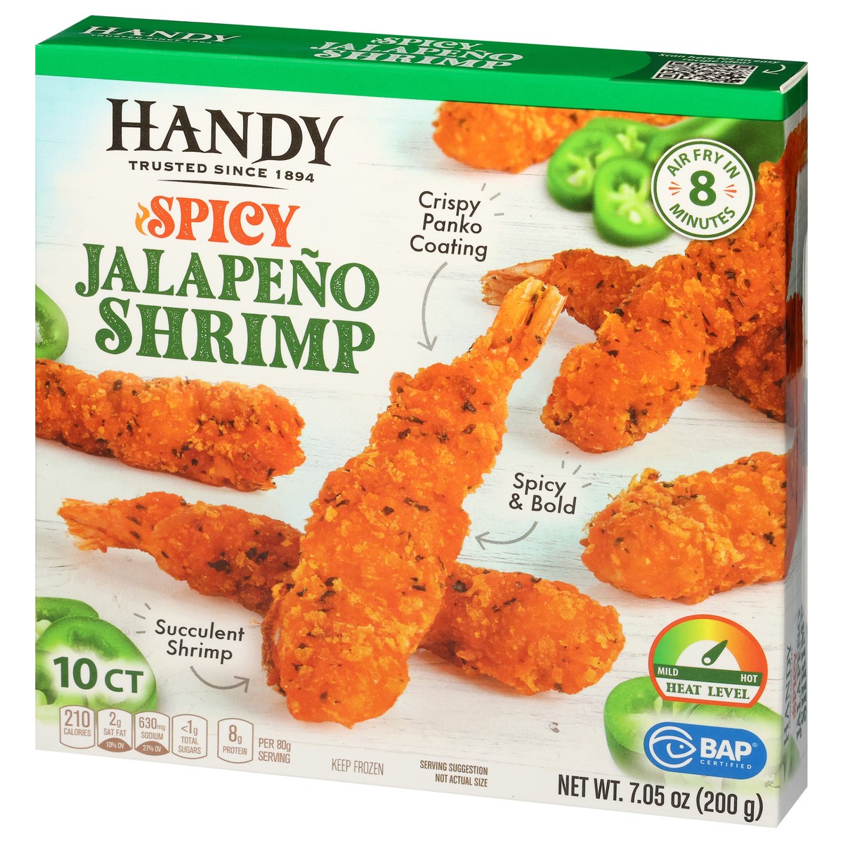 slide 4 of 4, Handy Spicy Jalapeno Shrimp 10 Each, 10 ct