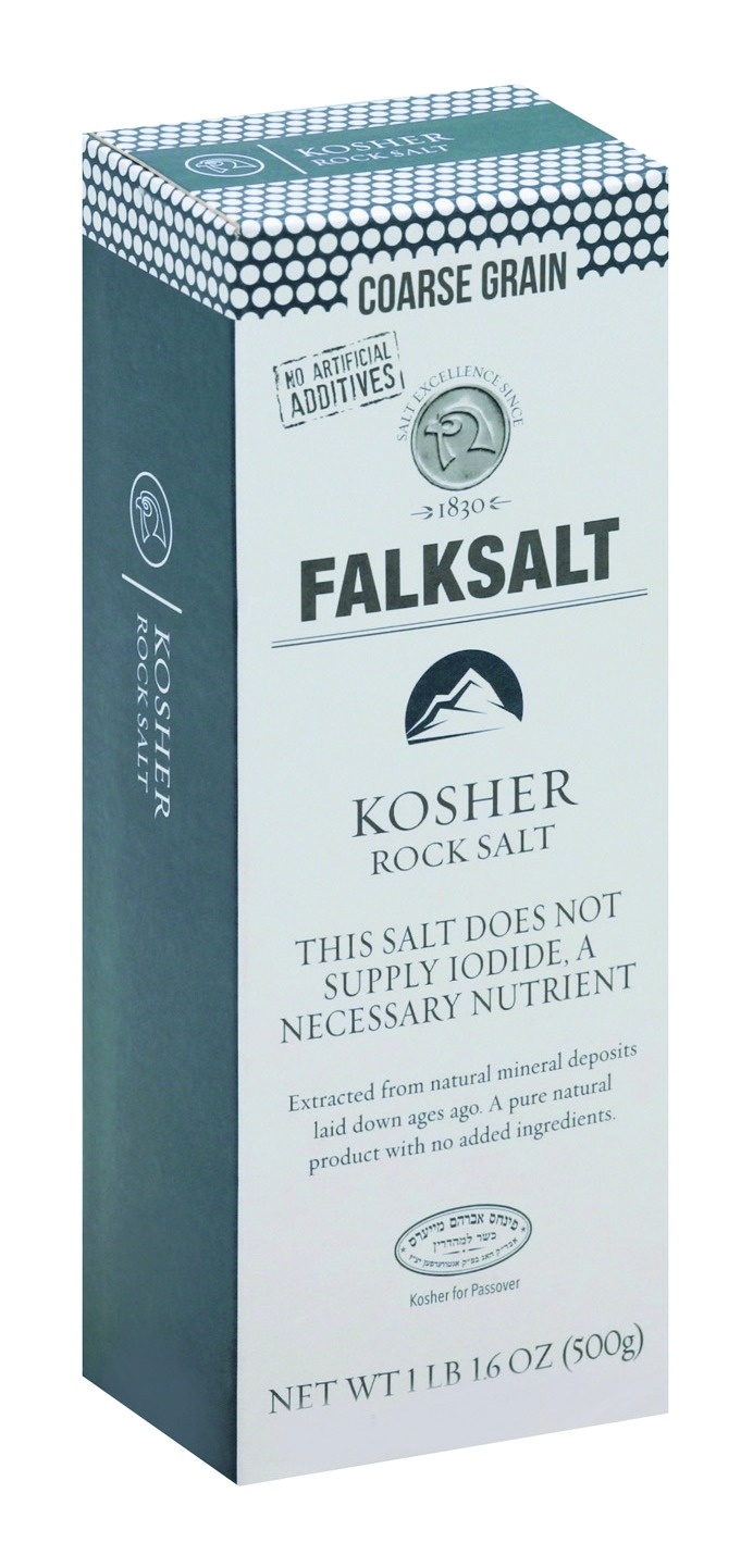 slide 1 of 1, Falksalt Kosher Rock Salt, 17.6 oz