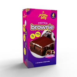 Prime Bites Prtn Brwnie Cho Glzd Dnt 4Ct
