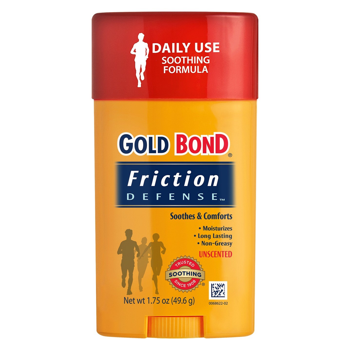 slide 1 of 6, Gold Bond Friction Defense Stick (1.75 Oz), Unscented, 1.75 oz