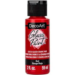 Decoart Glass Paint Red