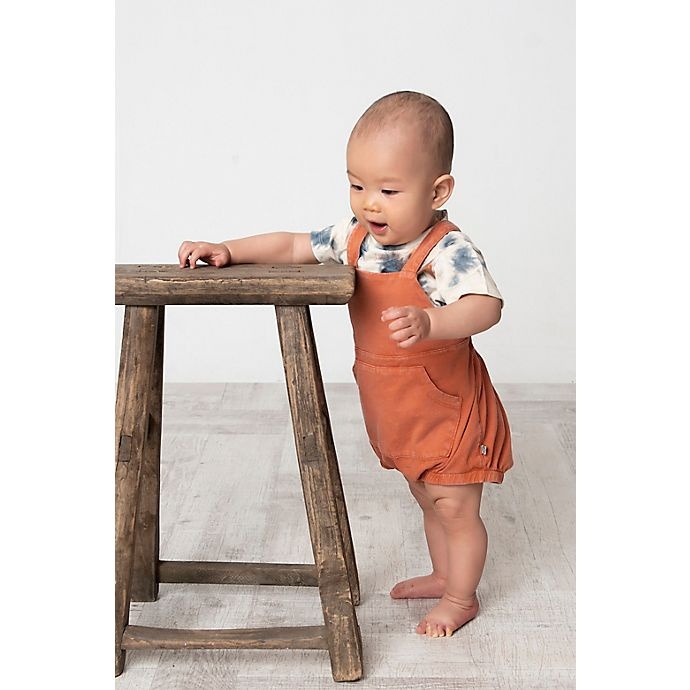 slide 3 of 7, Kidding Around Newborn T-Shirt and Shortall Set - Orange, 2 ct