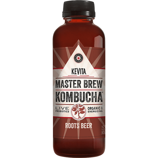 slide 2 of 3, KeVita Master Brew Kombucha Roots Beer, 15.2 fl oz