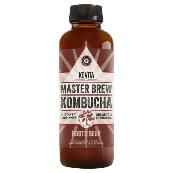 slide 1 of 3, KeVita Master Brew Kombucha Roots Beer, 15.2 fl oz