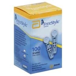 Freestyle Lancets - 100 CT