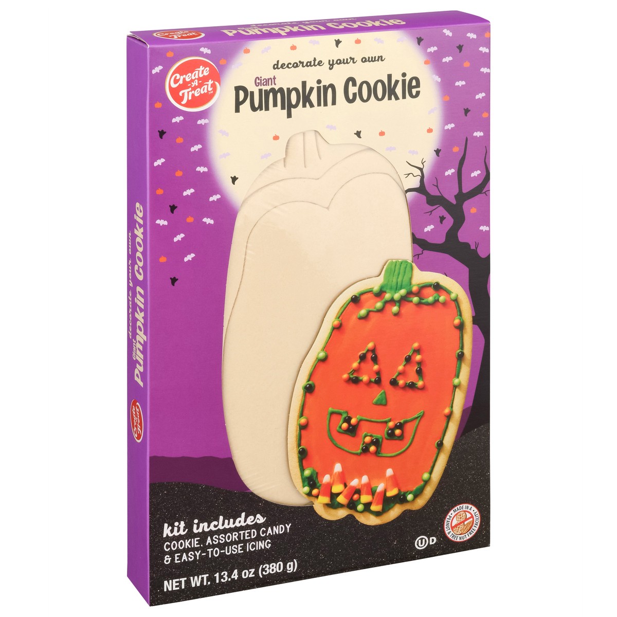 slide 12 of 12, Create A Treat Pumpkin Cookie Cookie Kit Giant 13.4 oz, 13.4 oz