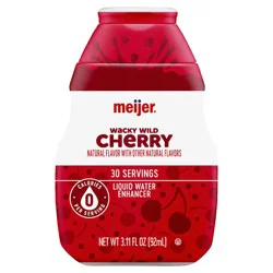 Meijer Wacky, Wild Cherry Liquid Water Enhancer - 3.11 oz