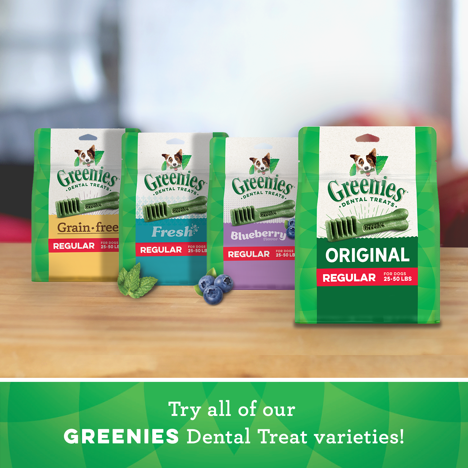 slide 4 of 7, GREENIES Grain Free Petite Natural Dog Dental Care Chews Oral Health Dog Treats Pack (45 Treats, 27 oz