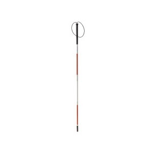 slide 1 of 1, Drive Medical Folding Blind Cane With Wrist Strap, 1 ct