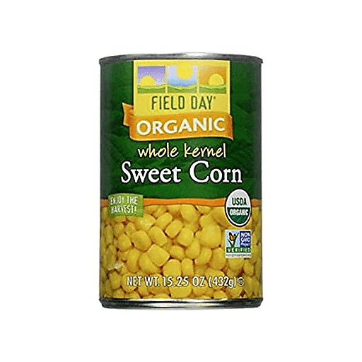 slide 1 of 1, Field Day Organic Super Sweet Corn, 15 oz