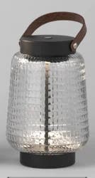 ROOM & RETREAT RR Glass Rechargeable LED Table Latern