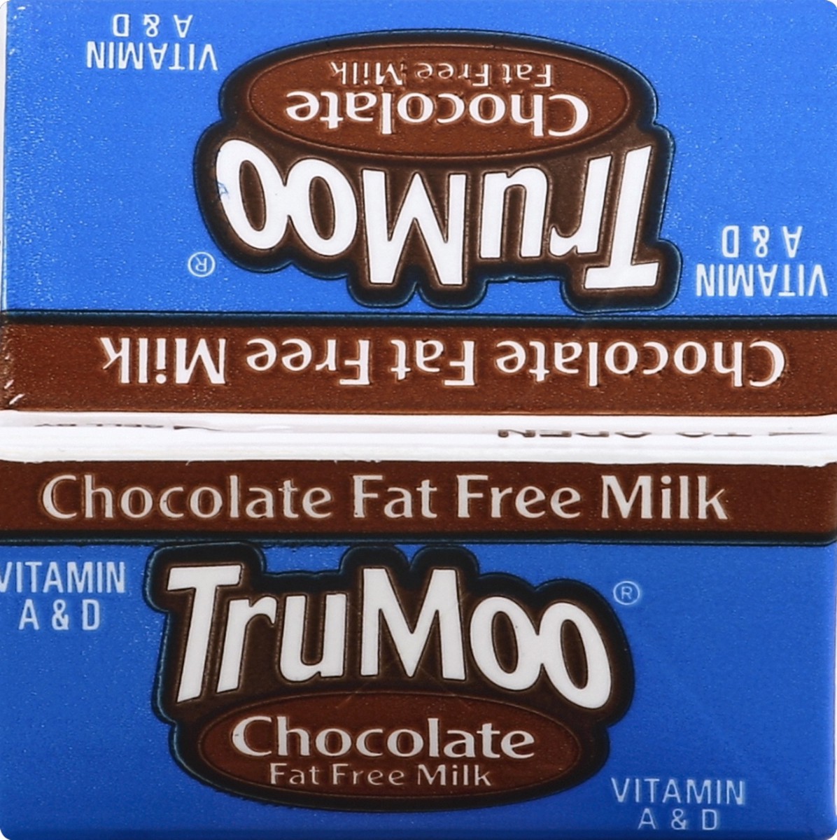 slide 2 of 4, TruMoo Fat Free Chocolate Milk 0.5 pt, 1/2 pint