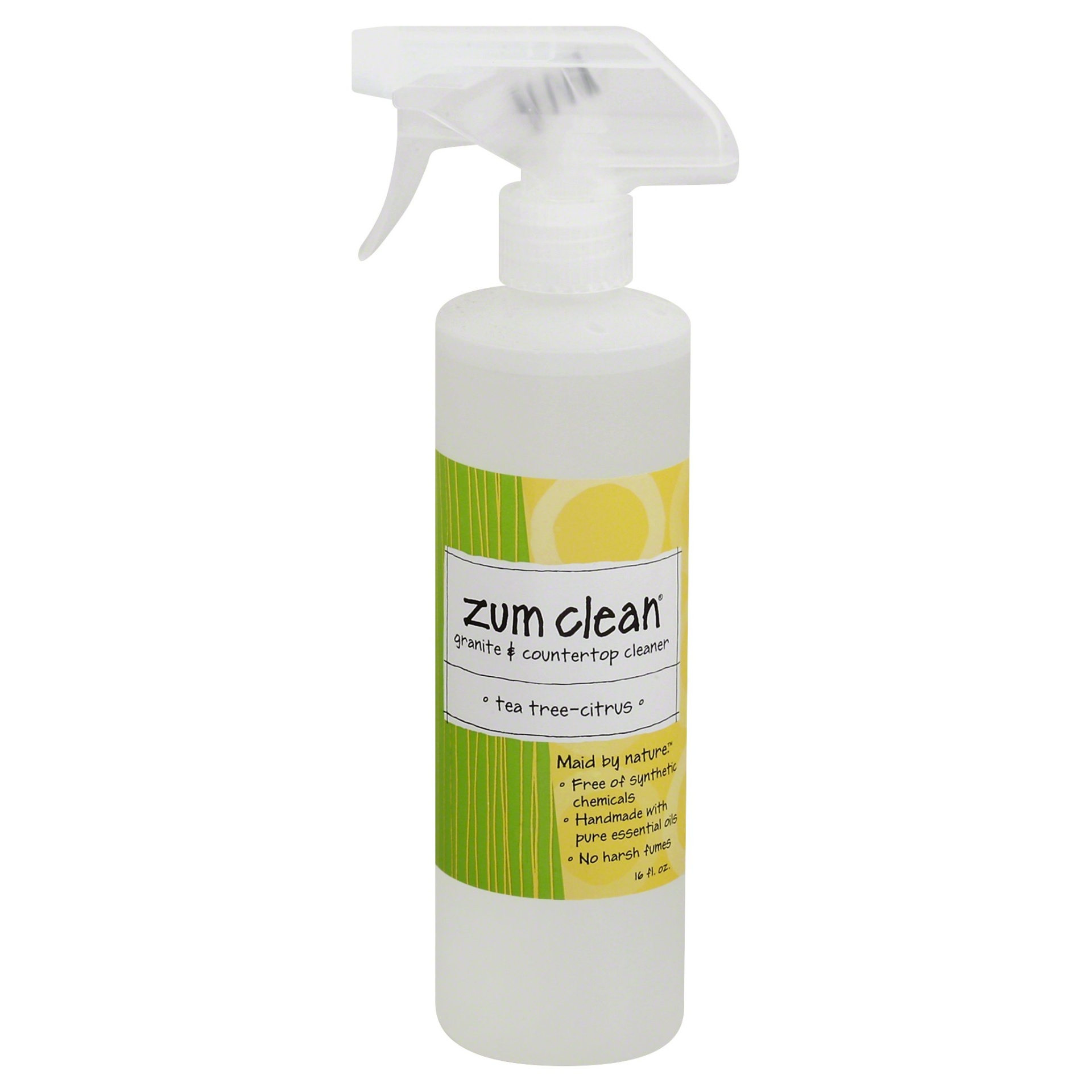 slide 1 of 3, Zum Clean Tea Tree Citrus Granite Countertop Cleaner , 16 oz