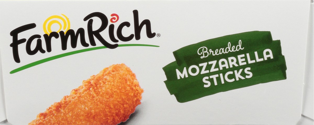 slide 3 of 11, Farm Rich Breaded Mozzarella Cheese Sticks, 10 oz