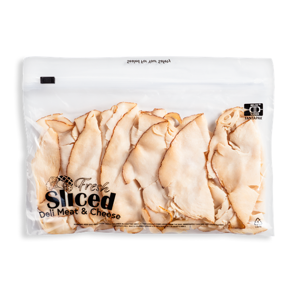 slide 1 of 1, Hy-Vee Quality Sliced Oven Roasted Turkey Grab And Go, per lb