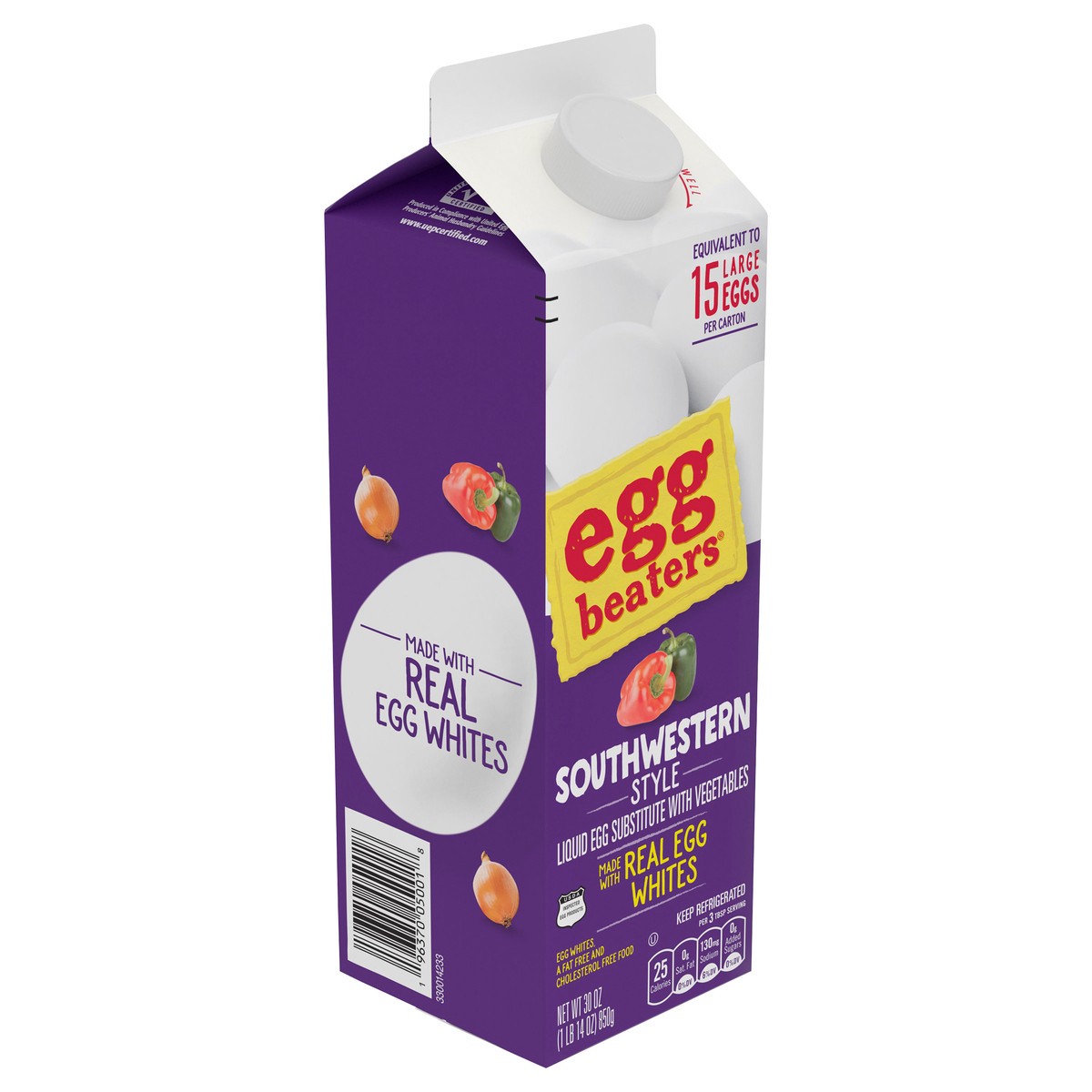 slide 2 of 9, Egg Beaters Southwestern Style Liquid Egg Product, 30 oz