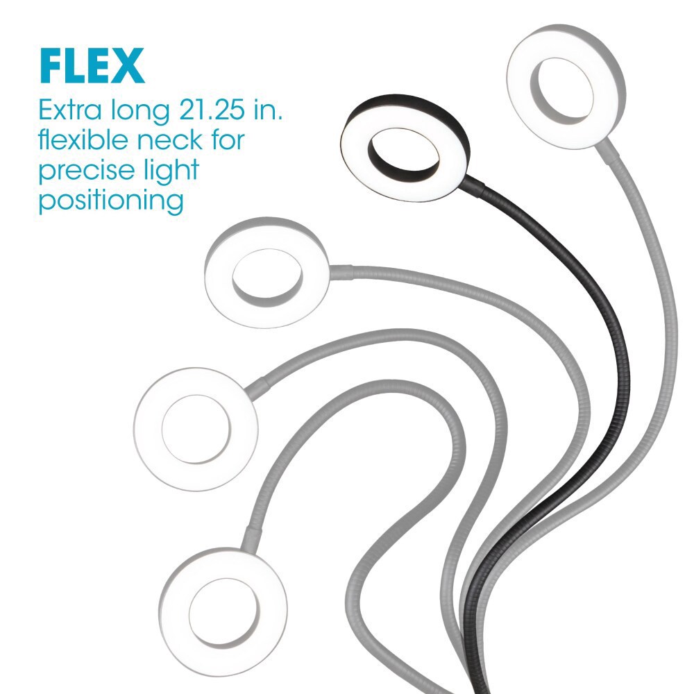 slide 3 of 3, Ottlite Capture Clip-On Led Ring Light, 1 ct