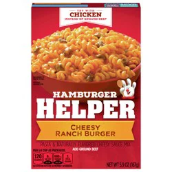 Hamburger Helper, Cheesy Ranch Burger, 5.9 oz box