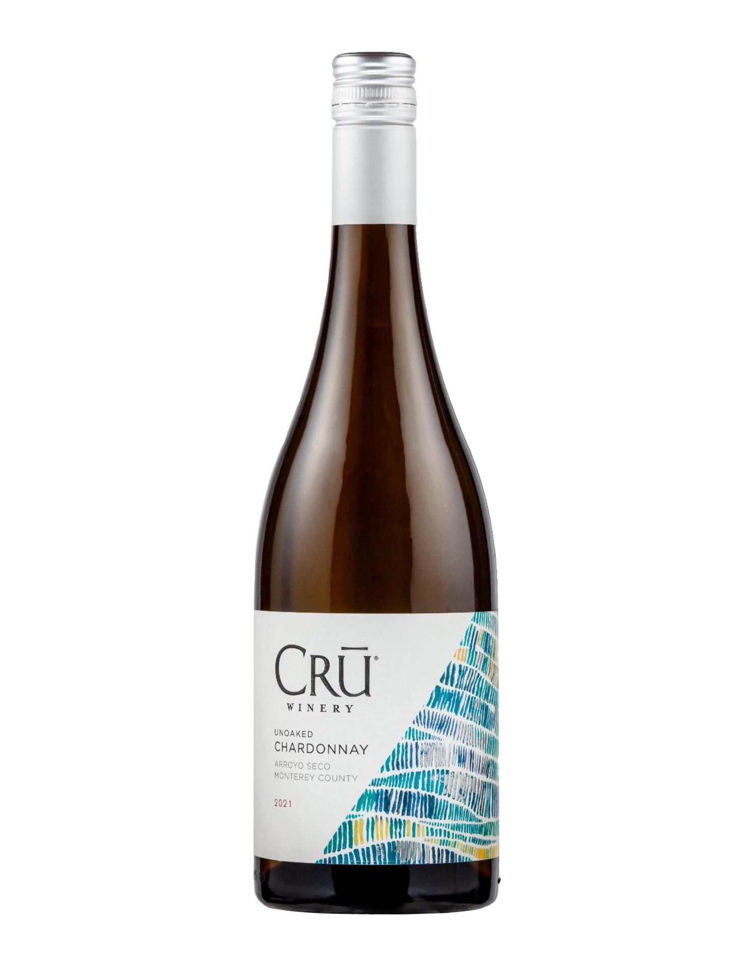 slide 1 of 1, Cru Wine Company Unoaked Chardonnay, 750 ml