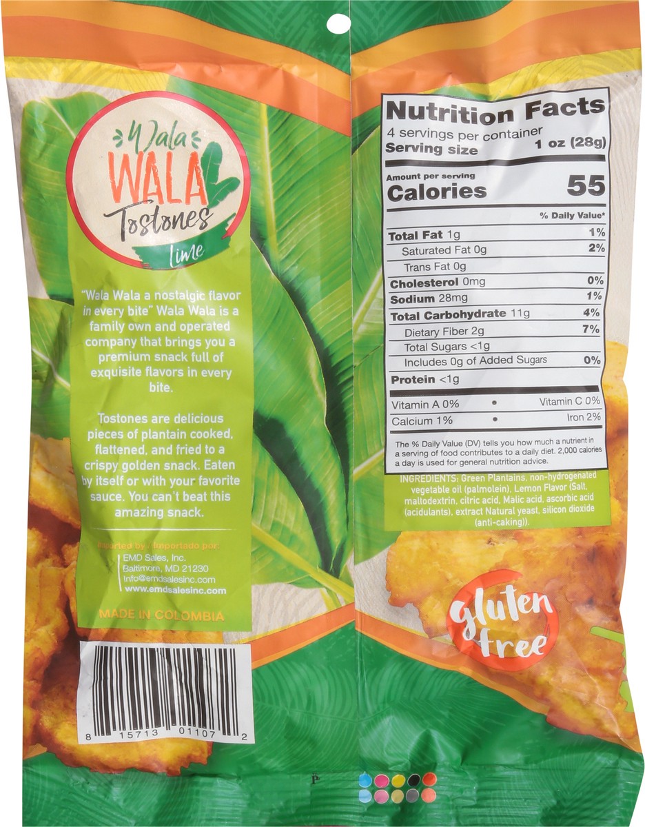 slide 9 of 9, Wala Wala Lime Tostones 4 oz, 4 oz