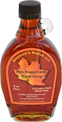 Emerick's Maple Pennsylvania Maple Syrup, 100% Pure, Grade A, Dark, Robust Taste