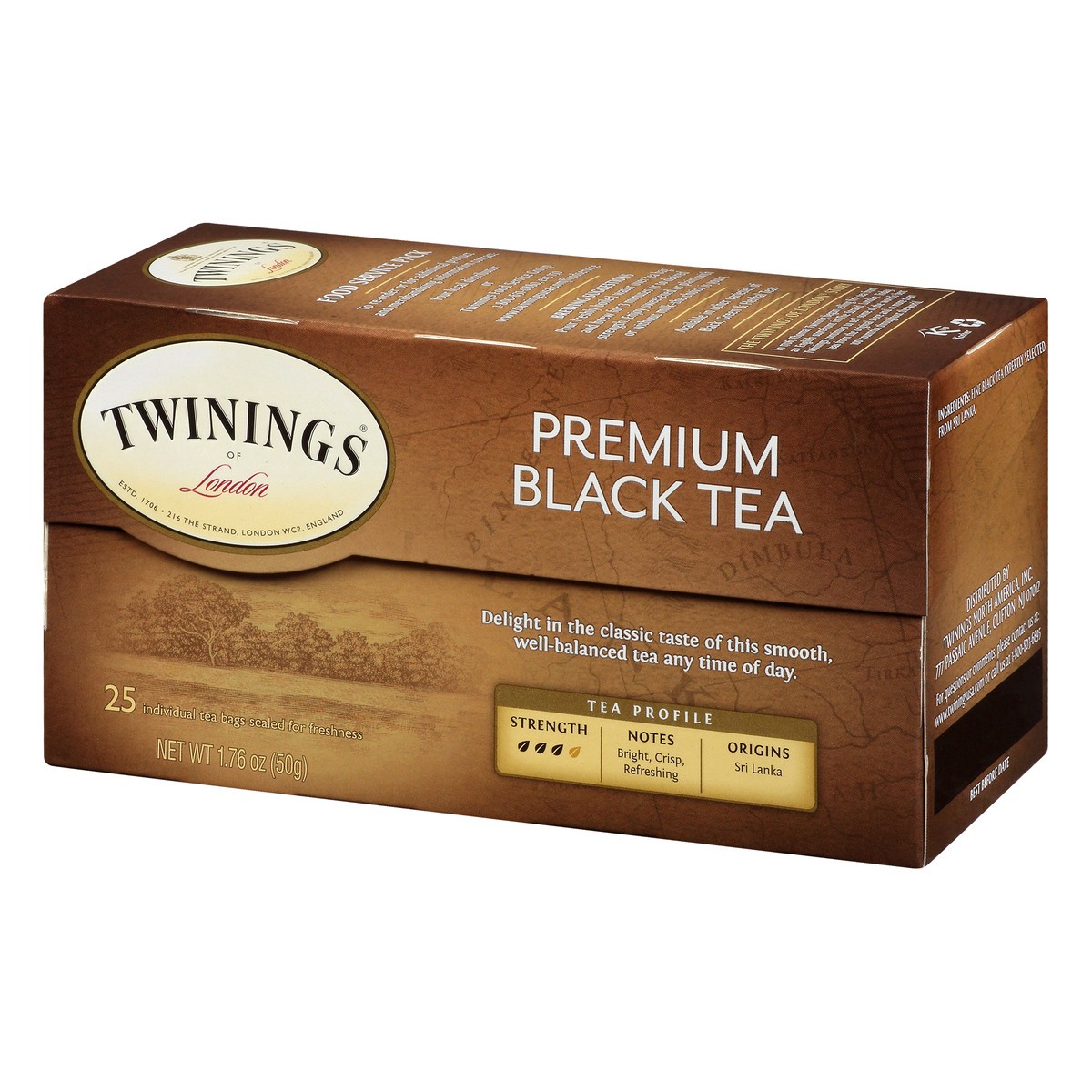 slide 11 of 12, Twinings Bags Premium Sri Lanka Black Tea - 25 ct, 25 ct