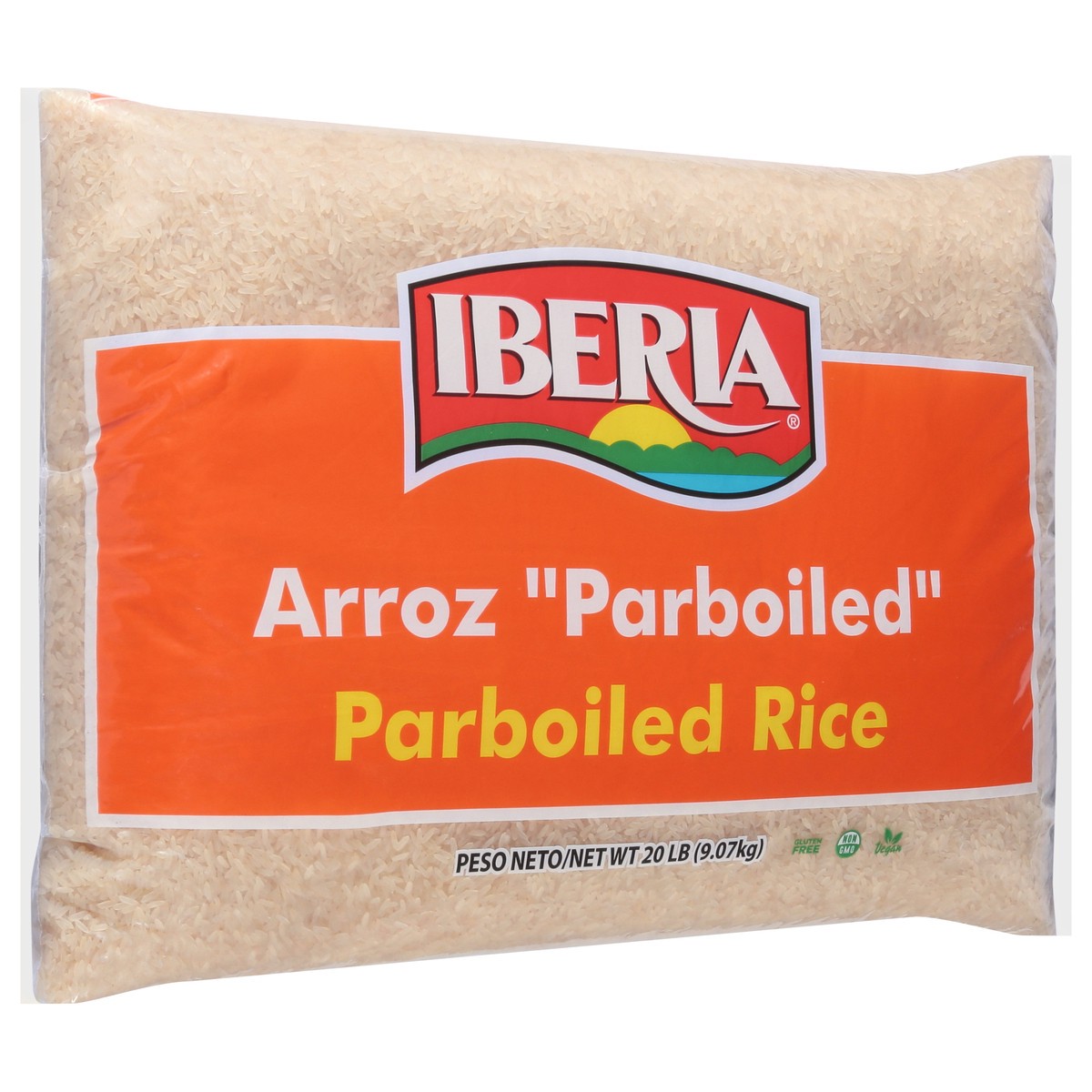 slide 3 of 12, Iberia Parboiled Rice, 20 lb