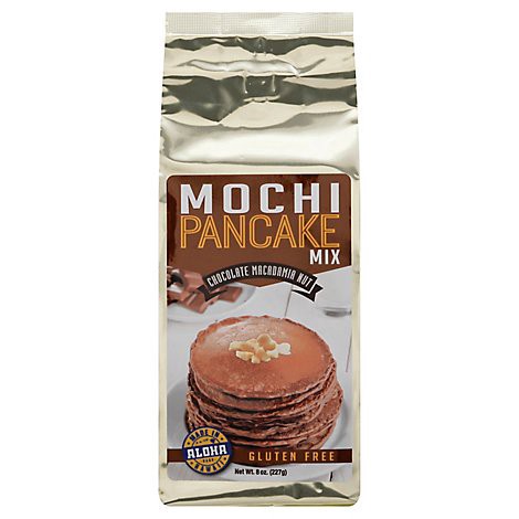 slide 1 of 1, Mochi Gluten Free Chocolate Macadamia Nut Pancake Mix 8 oz, 8 oz