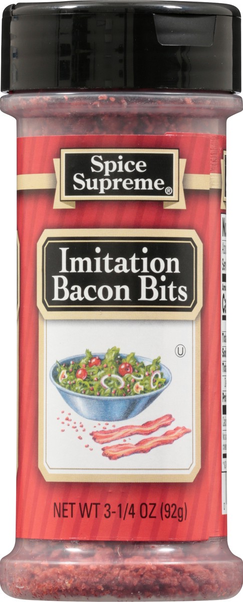 slide 4 of 9, Spice Supreme Imitation Bacon Bits, 3.25 oz