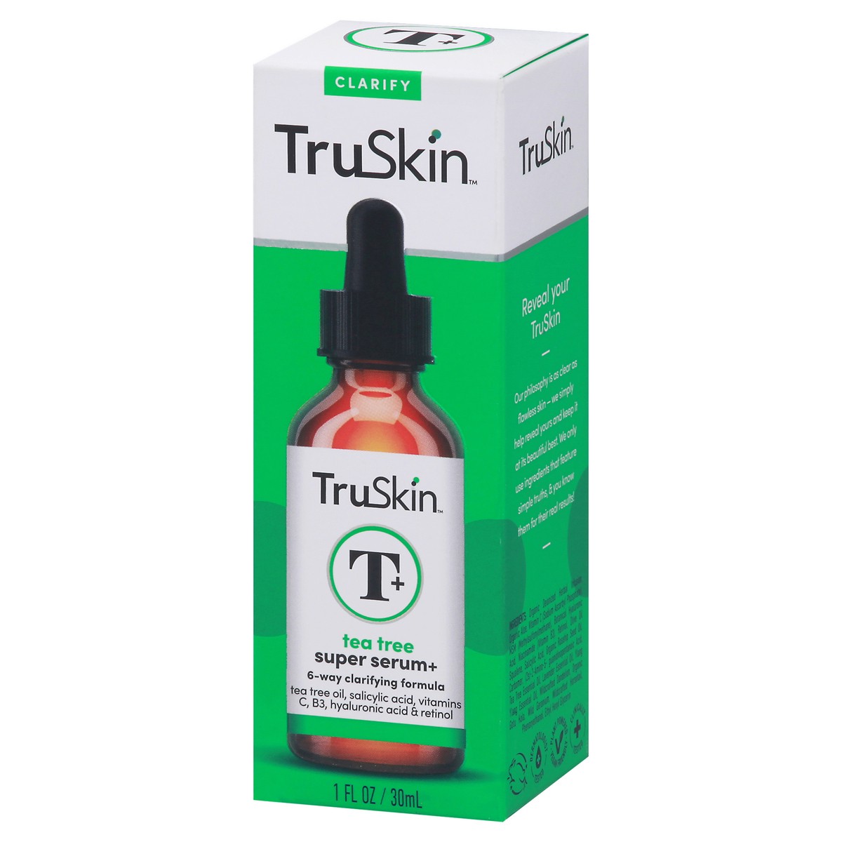 slide 8 of 9, TruSkin Clarify Tea Tree Super Serum+ 1 fl oz, 1 fl oz